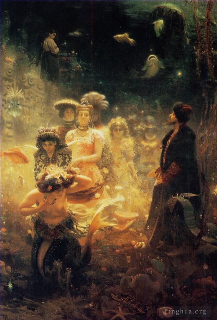 Ilya Repin Ölgemälde - Sadko 1876