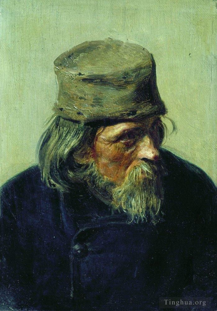 Ilya Repin Ölgemälde - Verkäufer studentischer Arbeiten an der Akademie der Künste 1870