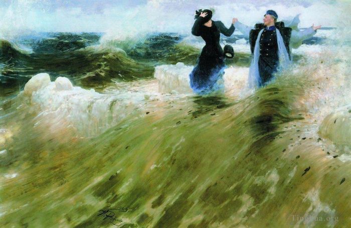 Ilya Repin Ölgemälde - Was für eine Freiheit 1903