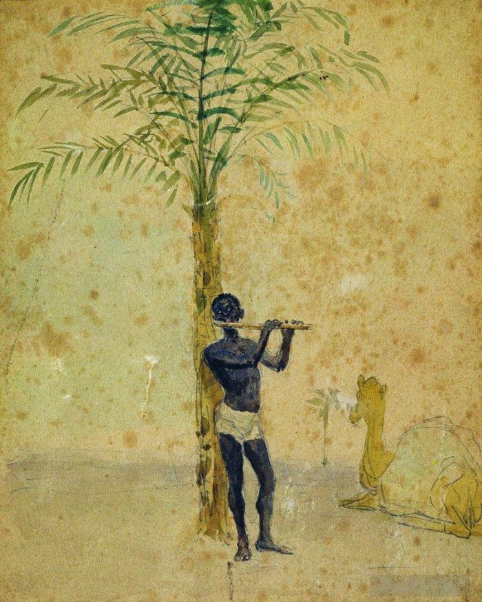Ilya Repin Andere Malerei - Afrikanisches Motiv