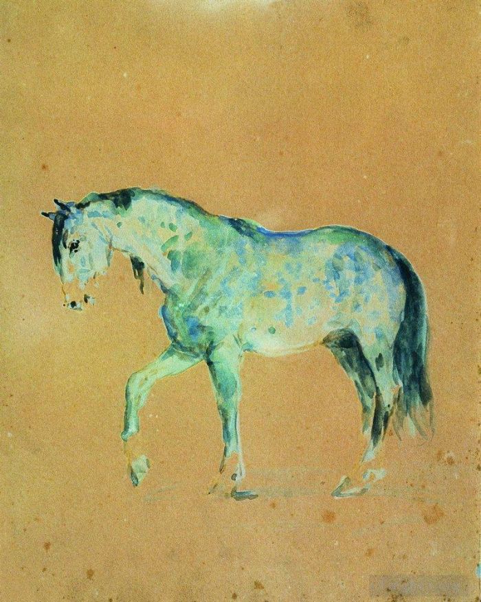 Ilya Repin Andere Malerei - Pferd