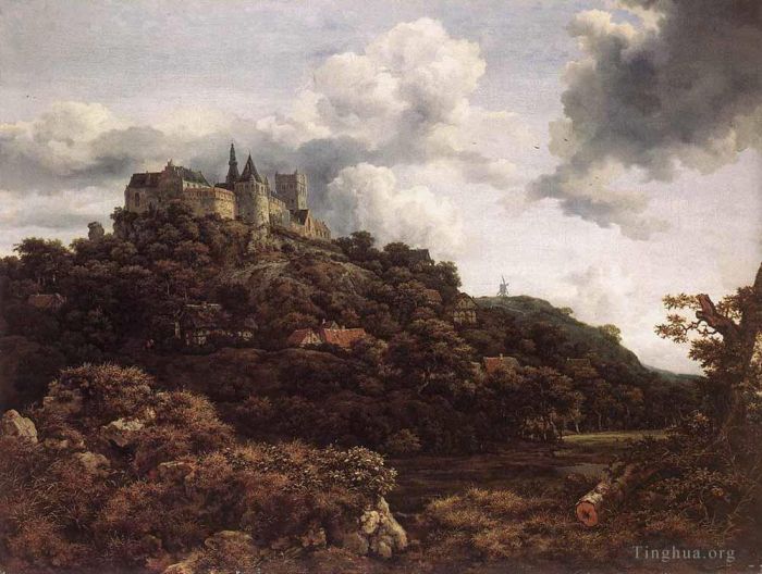 Jacob van Ruisdael Ölgemälde - Schloss Bentheim