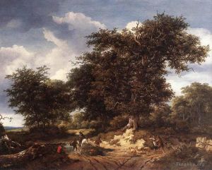 Jacob van Ruisdael Werk - Die Große Eiche