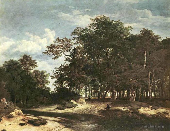 Jacob van Ruisdael Ölgemälde - Der Große Wald