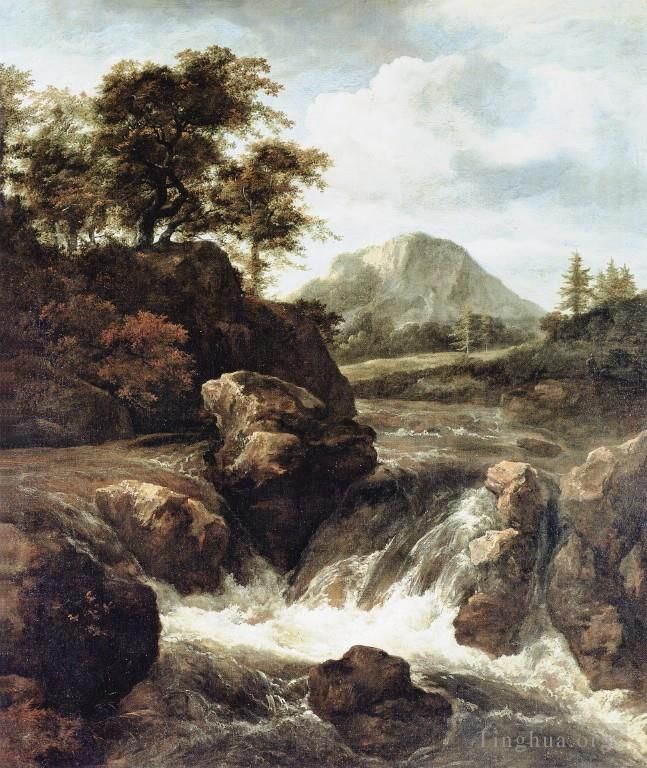 Jacob van Ruisdael Ölgemälde - Wasser
