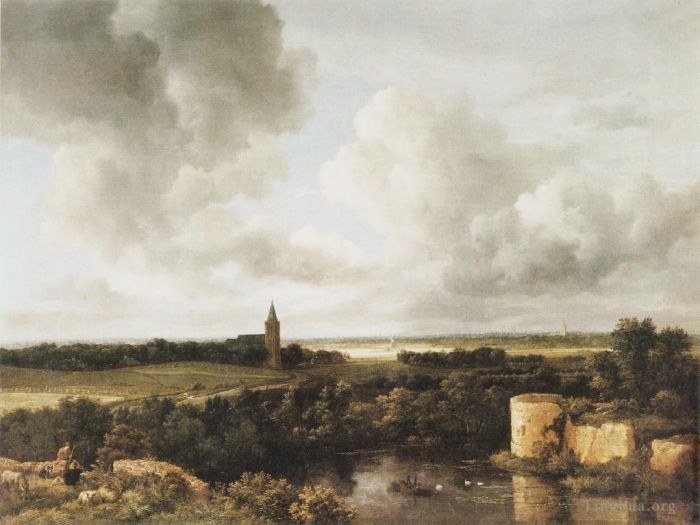 Jacob van Ruisdael Ölgemälde - Ohne Titel
