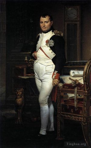 Jacques-Louis David Werk - Napoleon in seinem Arbeitszimmer