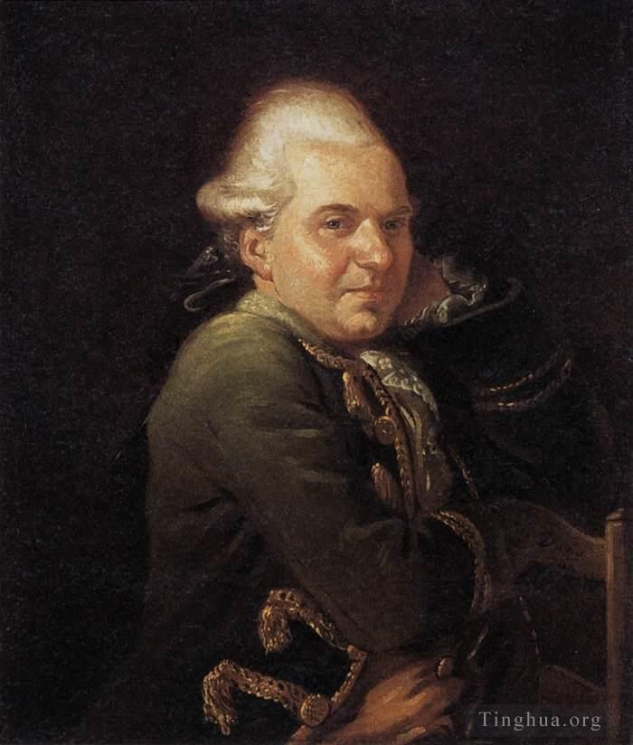 Jacques-Louis David Ölgemälde - Porträt von Francois Buron