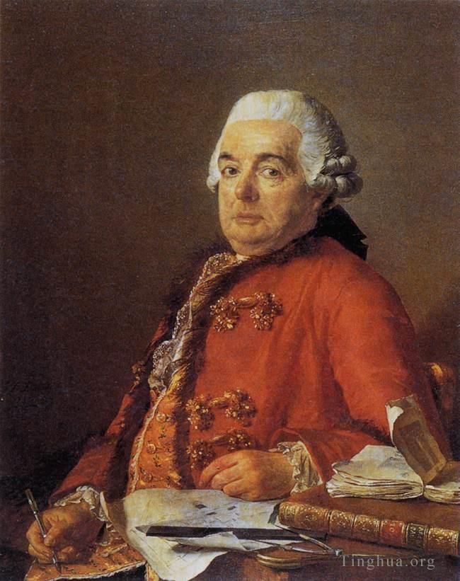Jacques-Louis David Ölgemälde - Porträt von Jacques Francois Desmaisons