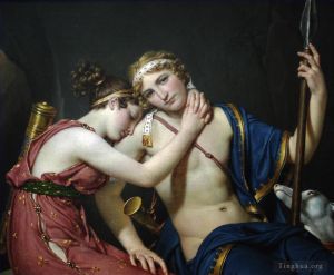 Jacques-Louis David Werk - Der Abschied von Telemachos und Eucharis