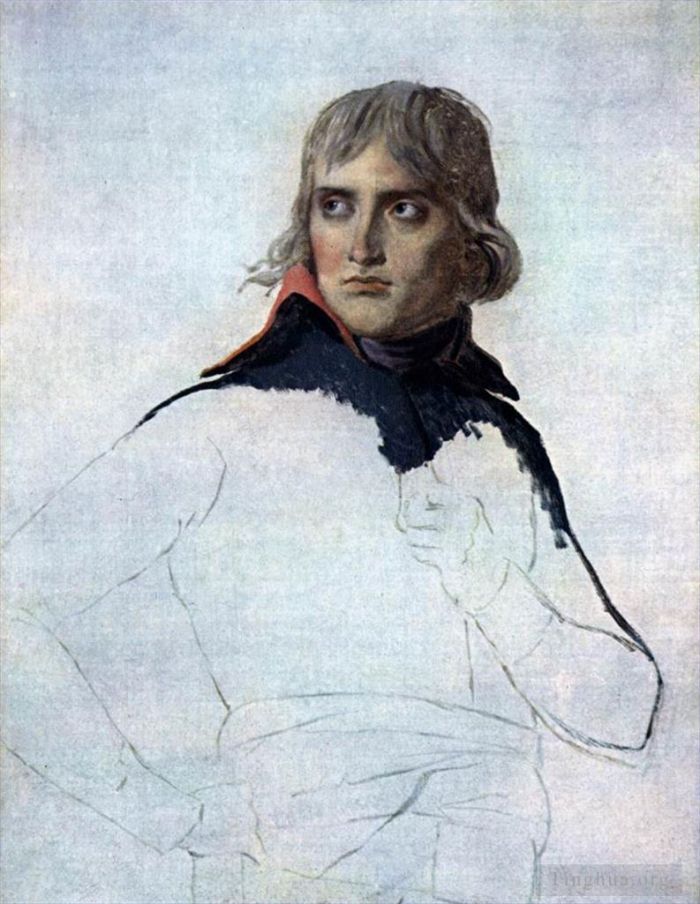 Jacques-Louis David Andere Malerei - Porträt von General Bonaparte