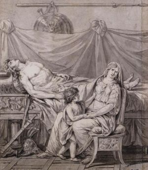 Jacques-Louis David Werk - Die Trauer der Andromache