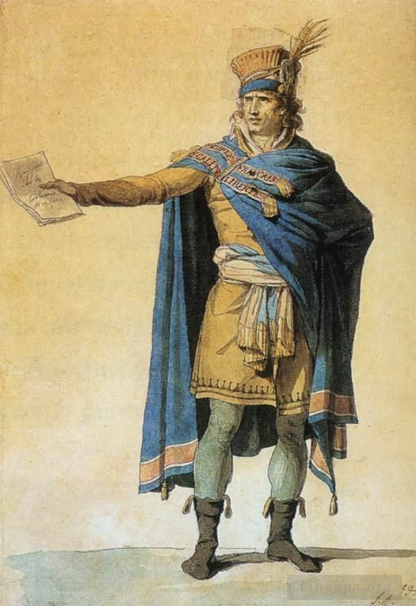 Jacques-Louis David Andere Malerei - Die Vertreter des diensthabenden Volkes