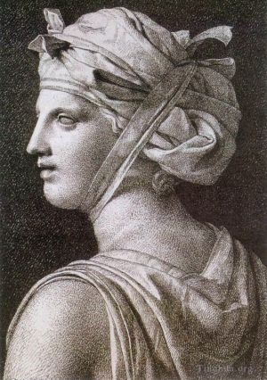 Jacques-Louis David Werk - Frau mit Turban