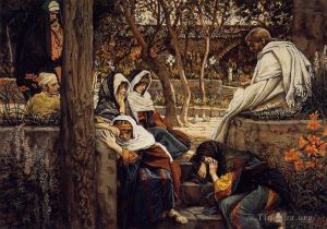 James Tissot Werk - Jesus in Bethanien