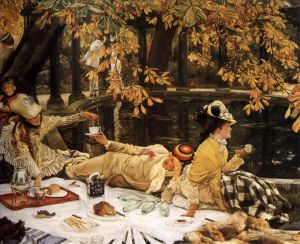 James Tissot Werk - Das Picknick