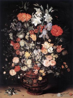 Jan Brueghel the Elder Werk - Blumen in einer Vase