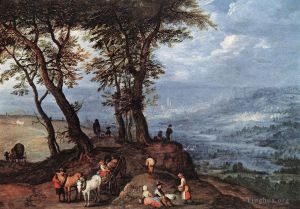 Jan Brueghel the Elder Werk - Auf den Markt gehen