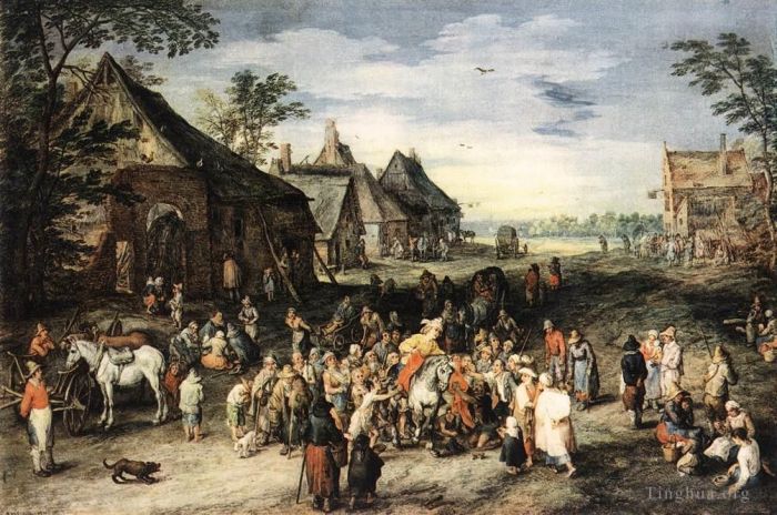 Jan Brueghel the Elder Ölgemälde - St. Martin