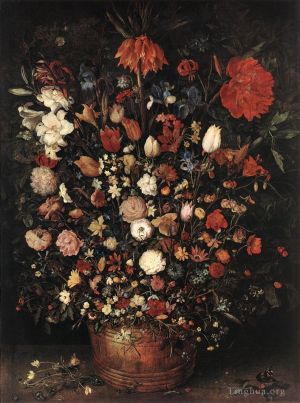 Jan Brueghel the Elder Werk - Der große Blumenstrauß