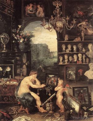 Jan Brueghel the Elder Werk - Der Hörsinn, Detail 3
