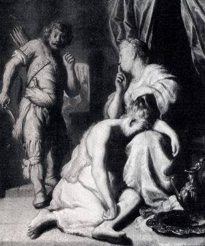 Jan Lievens Werk - Simson und Delila 1628