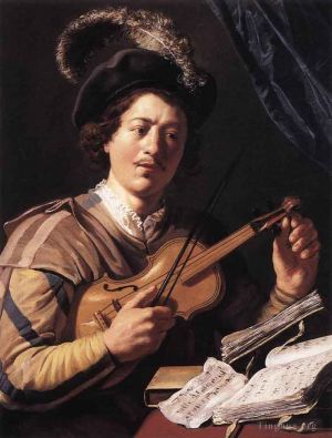 Jan Lievens Werk - Der Geigenspieler