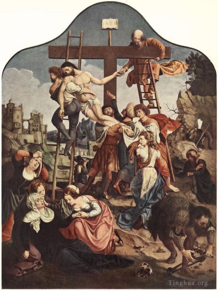 Jan Gossaert Ölgemälde - Dame dargestellt als Maria Magdalena