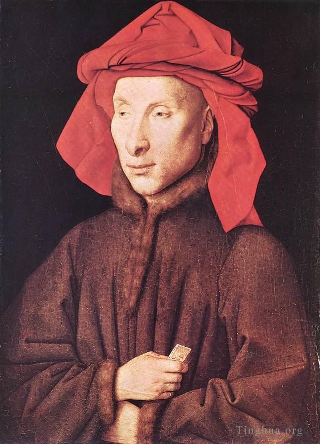 Jan van Eyck Ölgemälde - Porträt von Giovanni Arnolfini