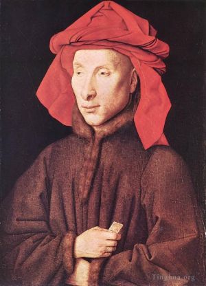 Jan van Eyck Werk - Porträt von Giovanni Arnolfini