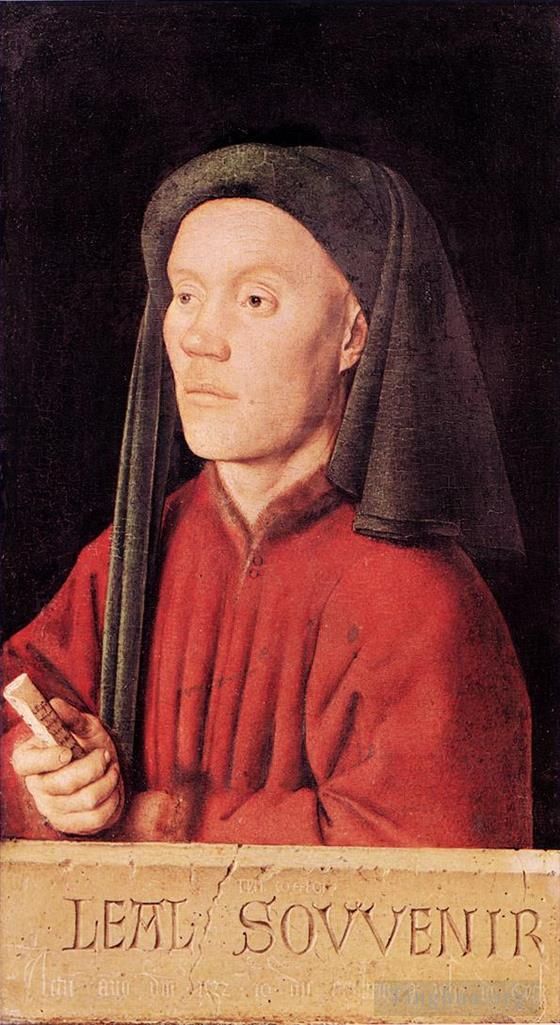 Jan van Eyck Ölgemälde - Porträt eines jungen Mannes Tymotheos