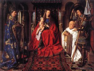 Jan van Eyck Werk - Die Madonna mit Canon van der Paele