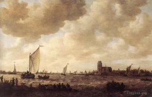 Jan Josephszoon van Goyen Werk - Ansicht von Dordrecht