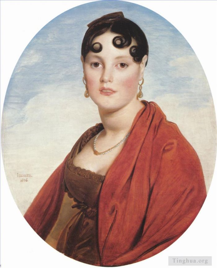 Jean-Auguste-Dominique Ingres Ölgemälde - Madame Aymon