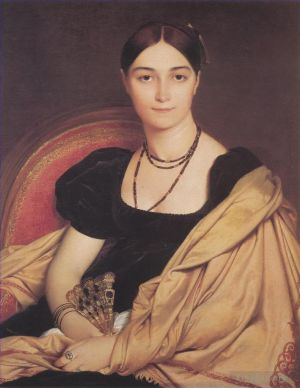 Jean-Auguste-Dominique Ingres Werk - Madame Duvaucey