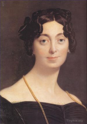 Jean-Auguste-Dominique Ingres Werk - Madame Leblanc