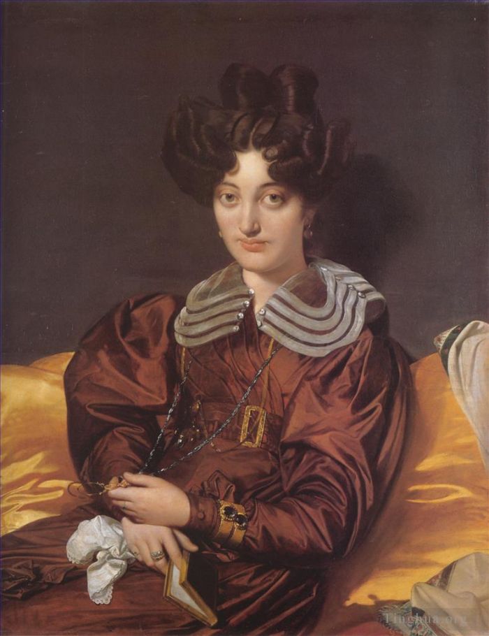 Jean-Auguste-Dominique Ingres Ölgemälde - Madame Marie Marcotte