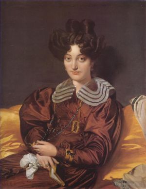 Jean-Auguste-Dominique Ingres Werk - Madame Marie Marcotte
