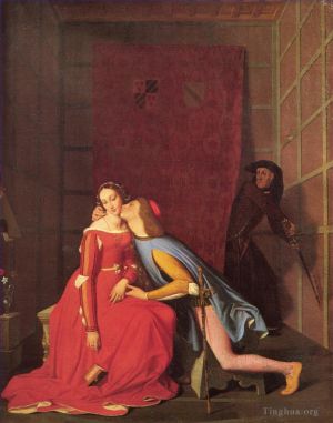 Jean-Auguste-Dominique Ingres Werk - Paolo und Francesca 1819