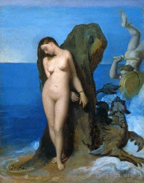 Jean-Auguste-Dominique Ingres Ölgemälde - Perseus und Andromeda