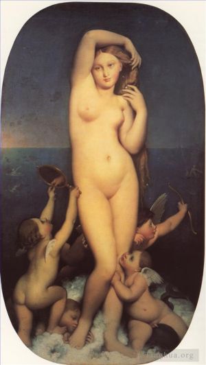Jean-Auguste-Dominique Ingres Werk - Venus Anadyomene