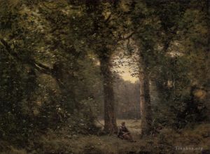 Jean-Baptiste-Camille Corot Werk - Souvenir von Ville d'Avray