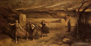 Jean-Baptiste-Camille Corot Werk - Die Zerstörung von Sodom