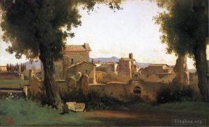 Jean-Baptiste-Camille Corot Werk - Blick in die Farnese-Gärten
