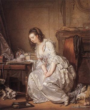 Jean-Baptiste Greuze Werk - Der zerbrochene Spiegel