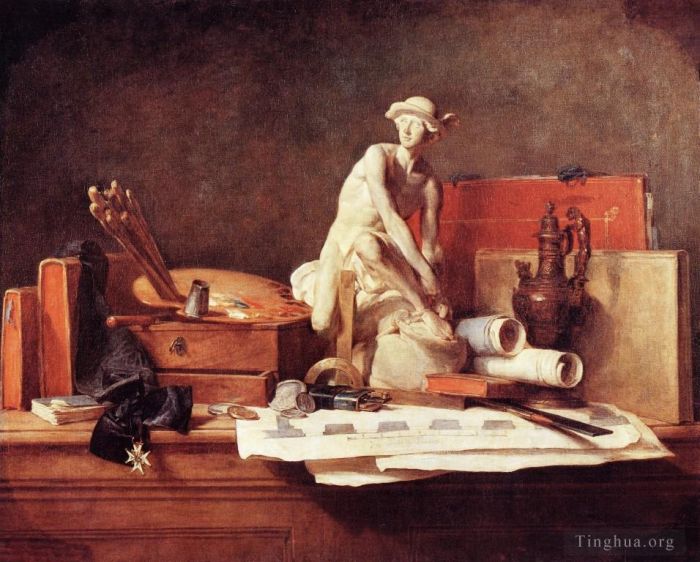 Jean-Baptiste-Simeon Chardin Ölgemälde - Kunst