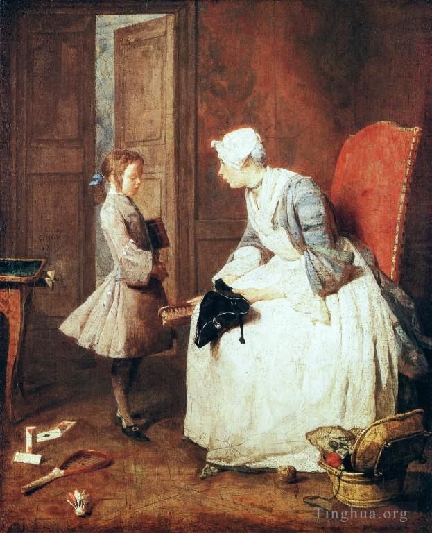 Jean-Baptiste-Simeon Chardin Ölgemälde - Gove
