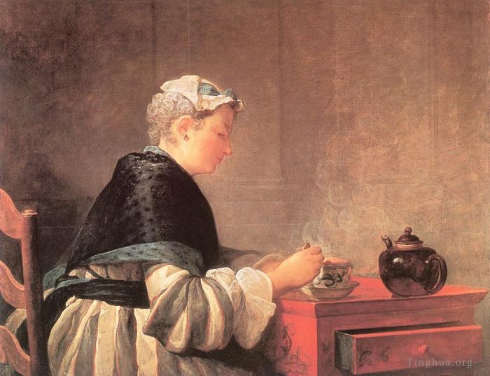 Jean-Baptiste-Simeon Chardin Ölgemälde - Tee