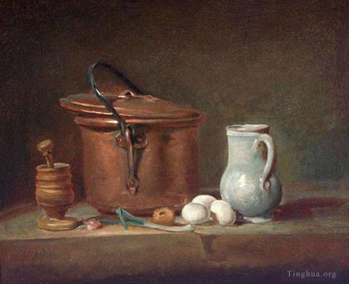 Jean-Baptiste-Simeon Chardin Ölgemälde - Stößel