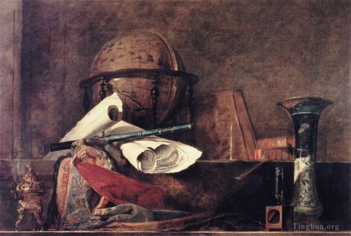 Jean-Baptiste-Simeon Chardin Ölgemälde - Wissenschaft